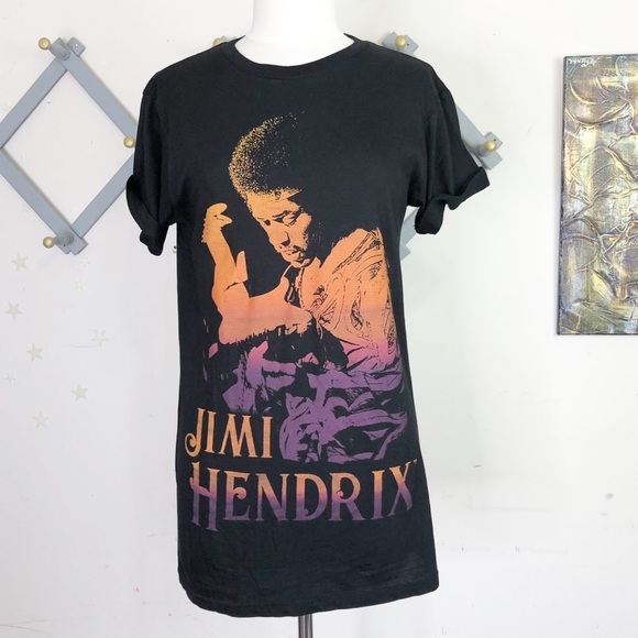 𝅺Authentic Jimi Hendrix graphic T-shirt - Picture 1 of 9